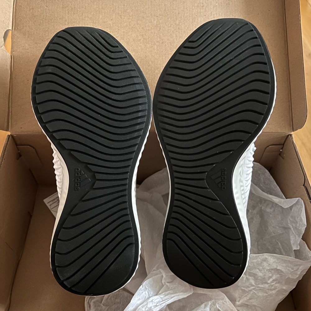 Alphabounce adidas U Miami Hurricanes running shoes size US Womens 8 Mens 6.5 - Picture 2 of 6